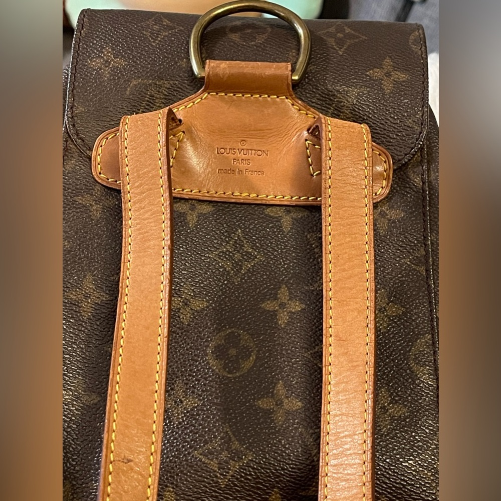 VINTAGE Authentic LOUIS VUITTON Montsouris MM Backpack - Picture 3 of 11